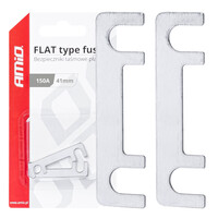 03495/AM ΑΣΦΑΛΕΙΕΣ FLAT 41mm 150A AMIO - 2 Τεμ.