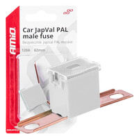 03434/AM ΑΣΦΑΛΕΙΑ JapVal PAL ΑΡΣΕΝΙΚΗ 62mm 120A ΣΕ ΛΕΥΚΟ ΧΡΩΜΑ AMIO - 1 Τεμ.