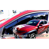 ΑΝΕΜ.17315 HYUNDAI KONA 5D 2022+ ​ ΖΕΥΓΑΡΙ ΑΝΕΜΟΘΡΑΥΣΤΕΣ ΑΠΟ ΕΥΚΑΜΠΤΟ ΦΙΜΕ ΠΛΑΣΤΙΚΟ HEKO - 2 ΤΕΜ.