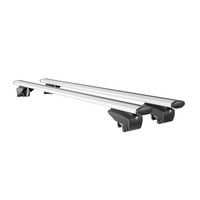 14070/MB ΜΠΑΡΕΣ ΟΡΟΦΗΣ ΑΛΟΥΜΙΝΙΟΥ BLADE L SILVER 127cm ΜΕ ΑΚΡΑ GAMMA FLAT ΓΙΑ FLUSH / STANDARD RAILS MENABO - 2 ΤΕΜ.