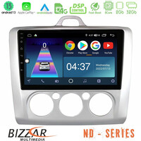 Bizzar nd Series 8core Android13 2+32gb Ford Focus Manual ac Navigation Multimedia Tablet 9 u-nd-Fd0041m