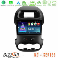 Bizzar nd Series 8core Android13 2+32gb Ford Ranger 2012-2016 Navigation Multimedia Tablet 9 u-nd-Fd0591
