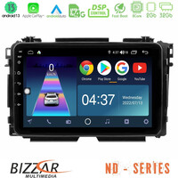 Bizzar nd Series 8core Android13 2+32gb Honda hr-v Navigation Multimedia Tablet 9 u-nd-Hd0285