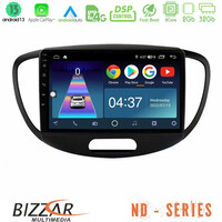 Bizzar nd Series 8core Android13 2+32gb Hyundai i10 2008-2014 Navigation Multimedia Tablet 9 u-nd-Hy0551