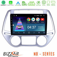 Bizzar nd Series 8core Android13 2+32gb Hyundai i20 2012-2014 Navigation Multimedia Tablet 9 u-nd-Hy0619