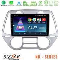Bizzar nd Series 8core Android13 2+32gb Hyundai i20 2009-2012 Auto a/c Navigation Multimedia Tablet 9 u-nd-Hy0709