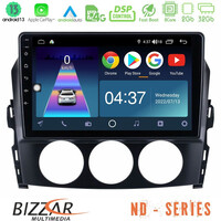 Bizzar nd Series 8core Android13 2+32gb Mazda mx-5 2006-2008 Navigation Multimedia Tablet 9 u-nd-Mz049n