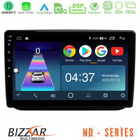 Bizzar nd Series 8core Android13 2+32gb Skoda Fabia 2007-2014 Navigation Multimedia Tablet 10 u-nd-Sk0486