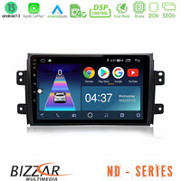 Bizzar nd Series 8core Android13 2+32gb Suzuki sx4 2006-2014 Fiat Sedici 2006-2014 Navigation Multimedia Tablet 9 u-nd-Sz0649