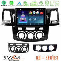 Bizzar nd Series 8core Android13 2+32gb Toyota Hilux 2007-2011 Navigation Multimedia Tablet 9 u-nd-Ty0571
