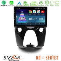 Bizzar nd Series 8core Android13 2+32gb Toyota Aygo | Citroen c1 | Peugeot 108 Navigation Multimedia 10 u-nd-Ty0900