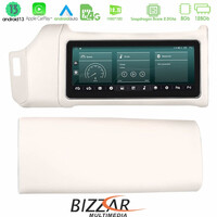 Bizzar oem Range Rover Sport L494 2013-2016 8core Android13 8+128gb Navigation Multimedia 12.3 (Άσπρο Χρώμα) u-am-Lr8562wh