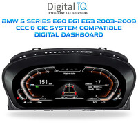 DIGITAL IQ DDD 958_IC (12.3") BMW 5 Series E60 - E61 - E63 mod. 2003-2009 CCC & CIC COMPATIBLE DIGITAL DASHBOARD