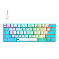 Gaming πληκτρολόγιο - Havit KB877L (Blue/White)