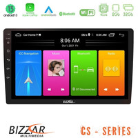 Bizzar cs Series 4core Android 13 2+32gb Navigation Multimedia Tablet 9 u-cs-855