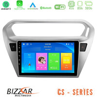Bizzar cs Series 4core Android13 2+32gb Citroën c-Elysée / Peugeot 301 Navigation Multimedia Tablet 9 u-cs-Ct0070