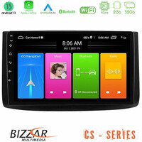 Bizzar cs Series 4core Android13 2+32gb Chevrolet Aveo 2006-2010 Navigation Multimedia Tablet 9 u-cs-Cv0725