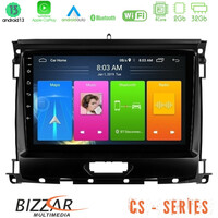 Bizzar cs Series 4core Android13 2+32gb Ford Ranger 2017-2022 Navigation Multimedia Tablet 9 u-cs-Fd0631