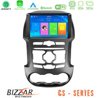 Bizzar cs Series 4core Android13 2+32gb Ford Ranger 2012-2016 Navigation Multimedia Tablet 9 u-cs-Fd0902