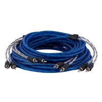 Twisted RCA Cable 2x5,5m (OFC) Auto-Connect 720RCAL2554 dual pack