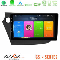 Bizzar cs Series 4core Android13 2+32gb Honda Insight 2009-2015 Navigation Multimedia Tablet 9 u-cs-Hd0821