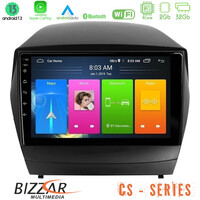 Bizzar cs Series 4core Android13 2+32gb Hyundai Ix35 Auto a/c Navigation Multimedia Tablet 9 u-cs-Hy0029