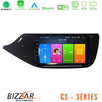 Bizzar cs Series 4core Android13 2+32gb kia Ceed 2013-2017 Navigation Multimedia Tablet 9 u-cs-Ki0610