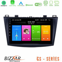 Bizzar cs Series 4core Android13 2+32gb Mazda 3 2009-2014 Navigation Multimedia Tablet 9 u-cs-Mz0228