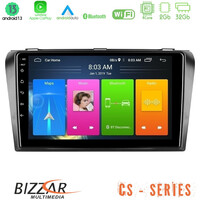 Bizzar cs Series 4core Android13 2+32gb Mazda 3 2004-2009 Navigation Multimedia Tablet 9 u-cs-Mz0245
