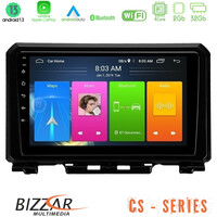Bizzar cs Series 4core Android13 2+32gb Suzuki Jimny 2018-2022 Navigation Multimedia Tablet 9 u-cs-Sz0546