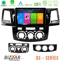 Bizzar cs Series 4core Android13 2+32gb Toyota Hilux 2007-2011 Navigation Multimedia Tablet 9 u-cs-Ty0571