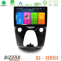 Bizzar cs Series 4core Android13 2+32gb Toyota Aygo | Citroen c1 | Peugeot 108 Navigation Multimedia 10 u-cs-Ty0900