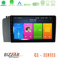 Bizzar cs Series 4core Android13 2+32gb Volvo s60 2004-2009 Navigation Multimedia Tablet 9 u-cs-Vl1514