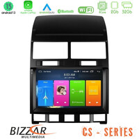 Bizzar cs Series 4core Android13 2+32gb vw Touareg 2002 – 2010 Navigation Multimedia Tablet 9 u-cs-Vw0849