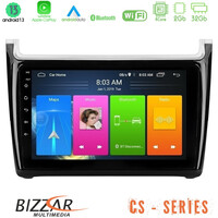 Bizzar cs Series 4core Android13 2+32gb vw Polo Navigation Multimedia Tablet 9 u-cs-Vw6901pb