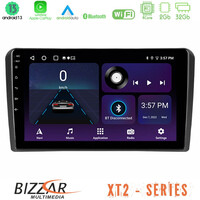 Bizzar xt2 Series 4core Android13 2+32gb Audi a3 8p Navigation Multimedia Tablet 9 u-xt2-Au0826