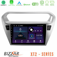 Bizzar xt2 Series 4core Android13 2+32gb Citroën c-Elysée / Peugeot 301 Navigation Multimedia Tablet 9 u-xt2-Ct0070