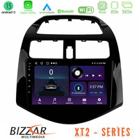 Bizzar xt2 Series 4core Android13 2+32gb Chevrolet Spark 2009-2015 Navigation Multimedia Tablet 9 u-xt2-Cv0683