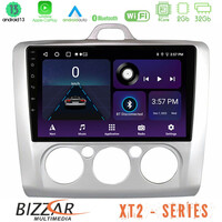 Bizzar xt2 Series 4core Android13 2+32gb Ford Focus Manual ac Navigation Multimedia Tablet 9 u-xt2-Fd0041m