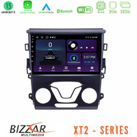 Bizzar xt2 Series 4core Android13 2+32gb Ford Mondeo 2014-2017 Navigation Multimedia Tablet 9 u-xt2-Fd0106
