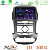 Bizzar xt2 Series 4core Android13 2+32gb Ford Ranger 2012-2016 Navigation Multimedia Tablet 9 u-xt2-Fd0902