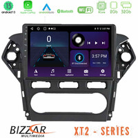 Bizzar xt2 Series 4core Android13 2+32gb Ford Mondeo 2011-2014 Navigation Multimedia Tablet 9 u-xt2-Fd0920