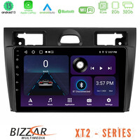 Bizzar xt2 Series 4core Android13 2+32gb Ford Fiesta/fusion Navigation Multimedia Tablet 9 u-xt2-Fd990