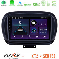 Bizzar xt2 Series 4core Android13 2+32gb Fiat 500x Navigation Multimedia Tablet 9 u-xt2-Ft230
