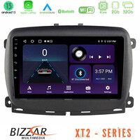 Bizzar xt2 Series 4core Android13 2+32gb Fiat 500l Navigation Multimedia Tablet 10 u-xt2-Ft410
