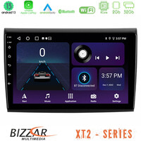 Bizzar xt2 Series 4core Android13 2+32gb Fiat Bravo Navigation Multimedia Tablet 9 u-xt2-Ft724
