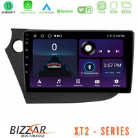 Bizzar xt2 Series 4core Android13 2+32gb Honda Insight 2009-2015 Navigation Multimedia Tablet 9 u-xt2-Hd0821