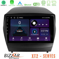 Bizzar xt2 Series 4core Android13 2+32gb Hyundai Ix35 Auto a/c Navigation Multimedia Tablet 9 u-xt2-Hy0029