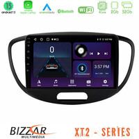 Bizzar xt2 Series 4core Android13 2+32gb Hyundai i10 2008-2014 Navigation Multimedia Tablet 9 u-xt2-Hy0551