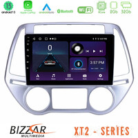 Bizzar xt2 Series 4core Android13 2+32gb Hyundai i20 2012-2014 Navigation Multimedia Tablet 9 u-xt2-Hy0619